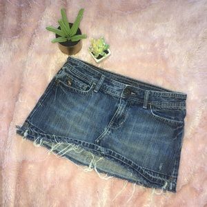 Abercrombie & Fitch denim skirt